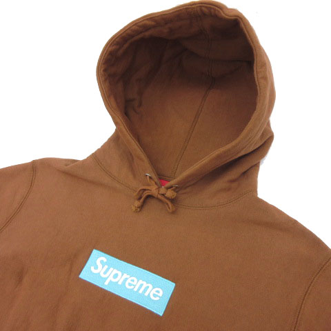 SUPREME(シュプリーム) サイズ:M 17AW 優勢 Box Logo Hooded 