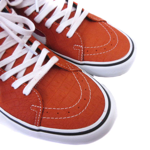 未使用品 シュプリーム SUPREME VANS 18SS SK8-MID PRO スニーカー 