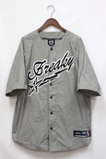フリーキーマッシブ FREAKY MASSIVE シャツ 半袖 ベースボールシャツ 