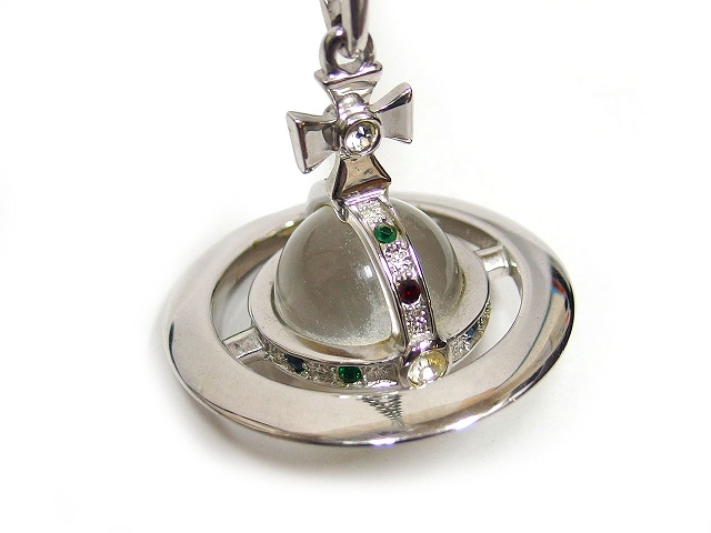 ヴィヴィアンウエストウッド Vivienne Westwood ネックレス ペンダント アクセサリー スモールオーブ シルバー ラインストーン K メンズ レディース 101 ベクトルパーク