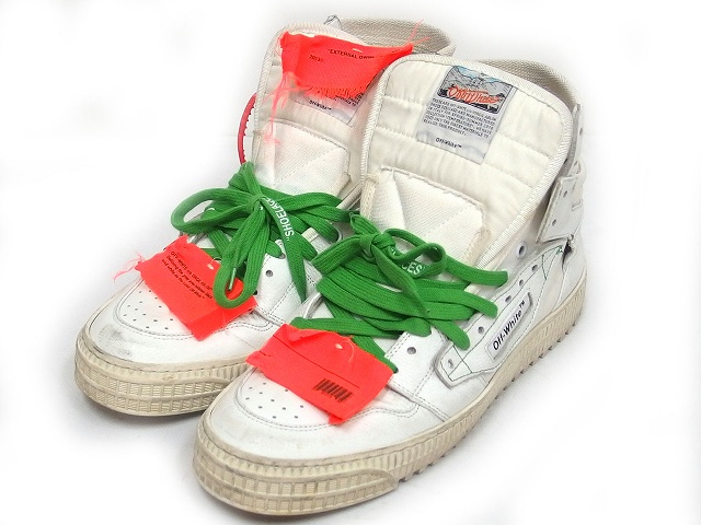 オフホワイト Off White スニーカー ハイカット Low 3 0 Sneakers Omia065e18a 41 ホワイト 白 C メンズ 101 ベクトルパーク
