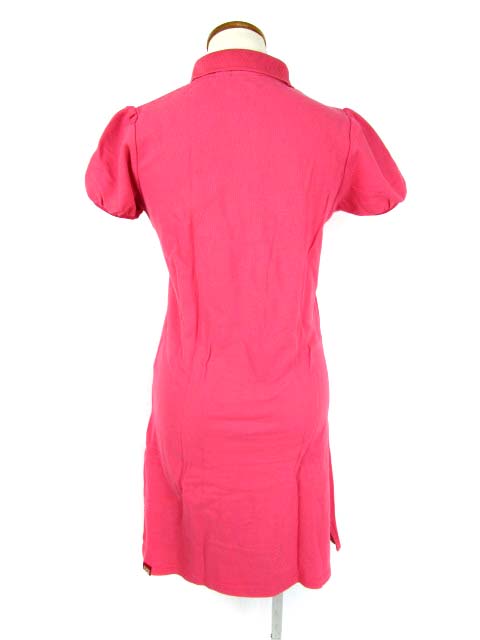 訳あり品　オニツカタイガー×スナイデル　コラボ　ポロシャツワンピース　マキシ オニツカタイガー Onitsuka Tiger ワンピース ポロシャツ 半袖