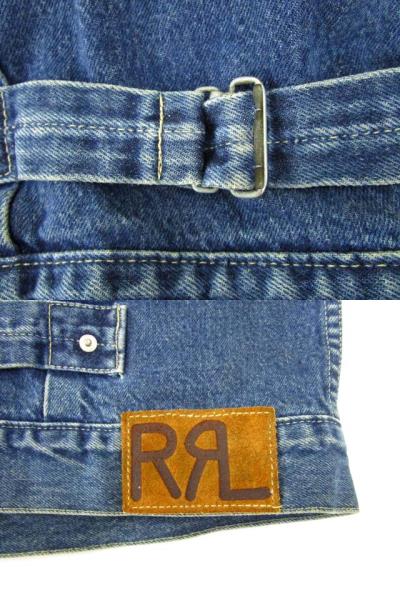 ダブルアールエル RRL Gジャン 3rd デニムジャケット 裏地付き USA製