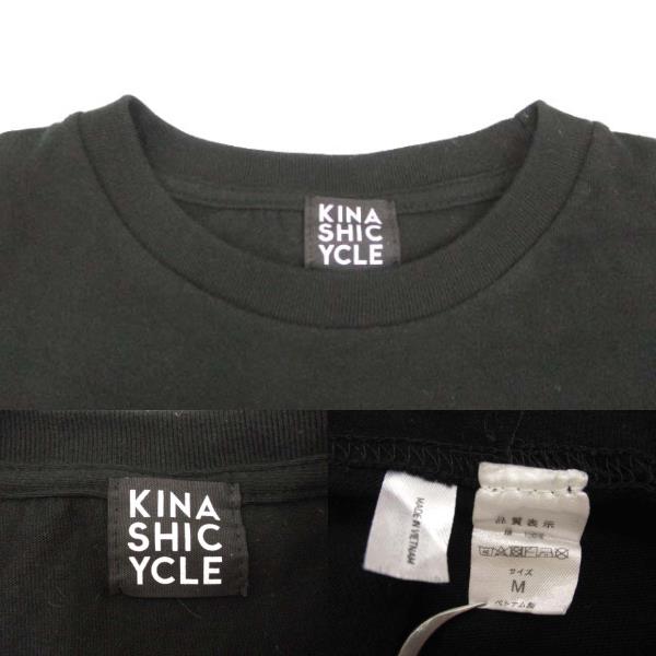 木梨サイクル Kinashi Cycle Tシャツ New Bicycle New Life 両面プリント 黒 ブラック M 103 ベクトルパーク