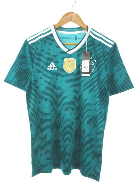 未使用品 アディダス adidas ドイツ代表 AWAY レプリカユニフォームS/S 