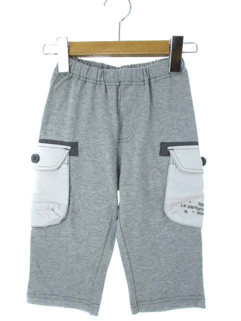 ノイユ Noeil キッズ カーゴパンツ ボトムス 薄手 子供服 グレー 110cm メンズ 103 ベクトルパーク