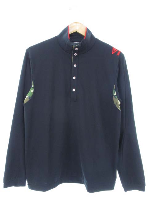 アンブロ UMBRO feat. ストレッチ ポロシャツ 長袖 トップス 
