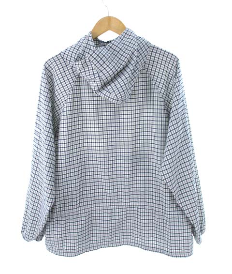 エルエルビーン L.L.BEAN USA製 アノラックパーカー チェック柄 プル  