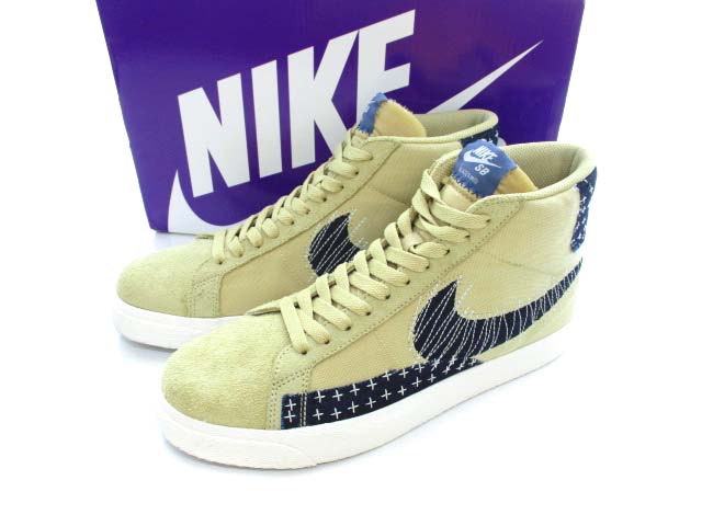 ナイキ エスビー Nike Sb Zoom Blazer Mid Prm Sashiko ズーム ブレザー セサミ 刺し子 Ct0715 0 26 メンズ 103 ベクトルパーク