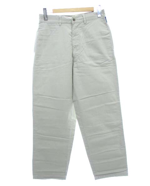 ナイジェルケーボン Nigel Cabourn 初期 旧タグ ヘリンボーンパンツ ワイドストレート アイボリー 02 メンズ 103 ベクトルパーク