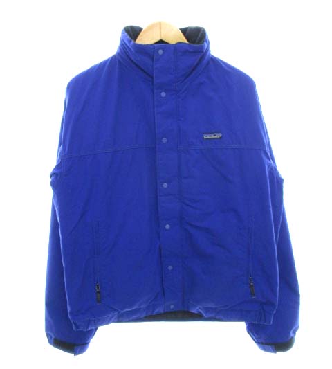 パタゴニア Patagonia 80 S ナイロン ジャケット 裏フリース 三角タグ Rマーク Usa製 ヴィンテージ ブルー メンズ 103 ベクトルパーク パタゴニア Patagonia 80 S ナイロン ジャケット 裏フリース 三角タグ Rマーク Usa製 ヴィンテージ ブルー メンズ 103 ベクトルパーク