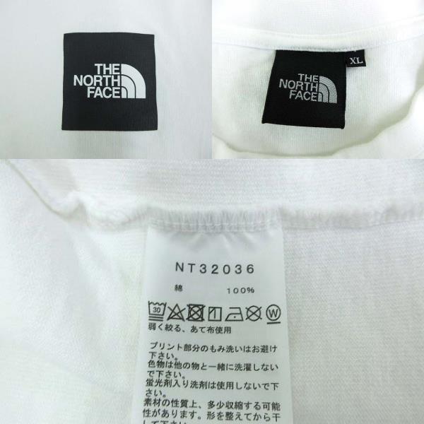 ザノースフェイス The North Face ピクチャード スクエア ロゴ ティー ショートフリーブ トップス ホワイト Xl メンズ 103 ベクトルパーク
