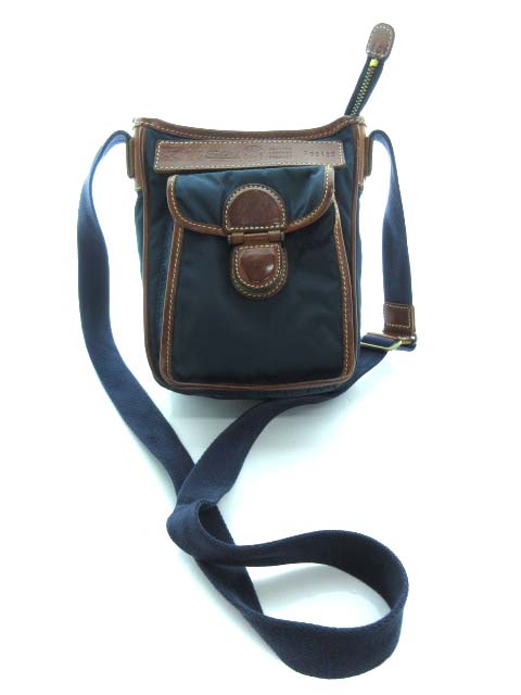 フェリージ Felisi ショルダーバッグ ミニ ポシェット レザー ナイロン フラップポケット 991 ネイビー ブラウン メンズ 103 ベクトルパーク