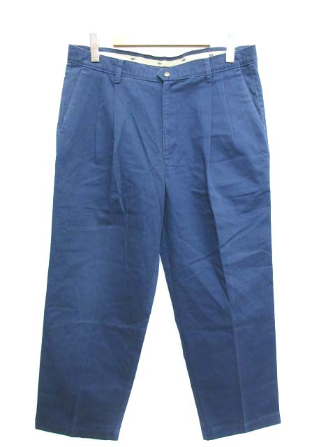 ドッカーズ Dockers 2タック テーパード パンツ チノパン ワイド ボトムス ネイビー W38 メンズ 103 ベクトルパーク