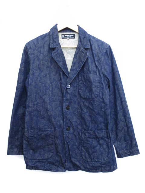 エヴィス EVISU YAMANE デニムジャケット テーラード カモメ柄 