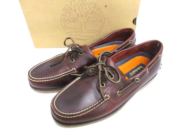 ティンバーランド Timberland デッキシューズ クラシック ボート シューズ レザー ダークブラウン 27 メンズ 103 ベクトルパーク