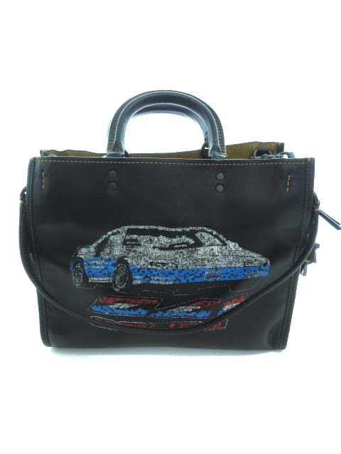 コーチ COACH 2wayバッグ ハンドバッグ ショルダー レザー 