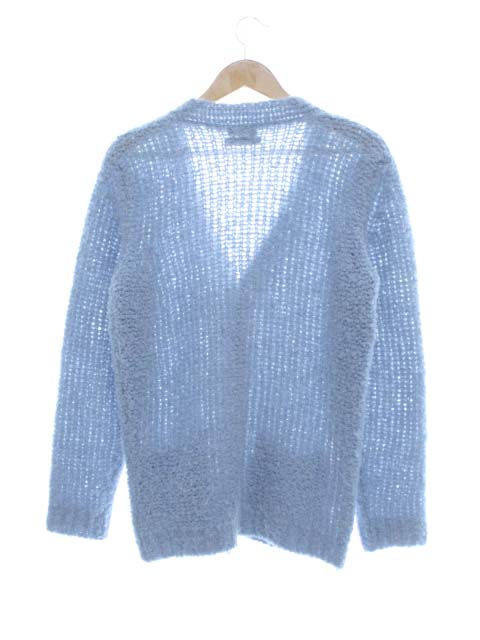 ロンハーマン Ron Herman ロベルトコリーナ Roberto Collina カーディガン アルパカ ウール ブルー 48 メンズ 103 ベクトルパーク