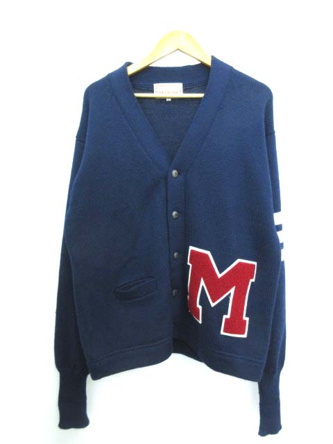 マックレガー マクレガー Mcgregor レタードカーディガン ニット トップス 日本製 ネイビー L メンズ 103 ベクトルパーク