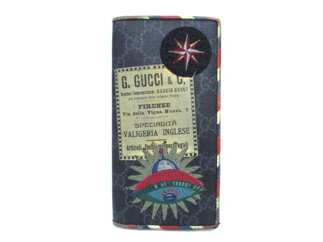 グッチ GUCCI 長財布 GGスプリーム クーリエ お札入れ ロング