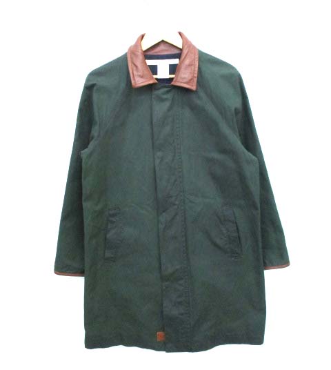 イール Eel エクスプローラー2 オイルドコート レザー切替 グリーン M メンズ 103 ベクトルパーク