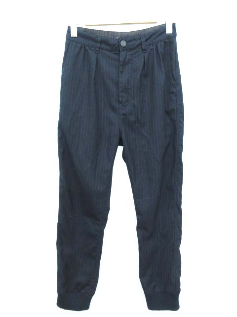 ハレ Hare ジョガーパンツ ストライプ ボトムス ダークネイビー S メンズ 103 ベクトルパーク