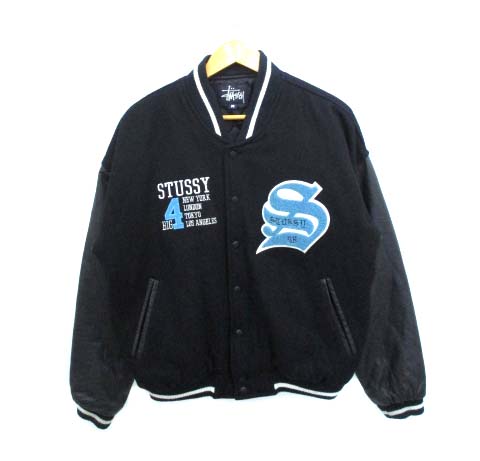 激レア stussy 就き big4 スタジャン old stussy ステューシー 