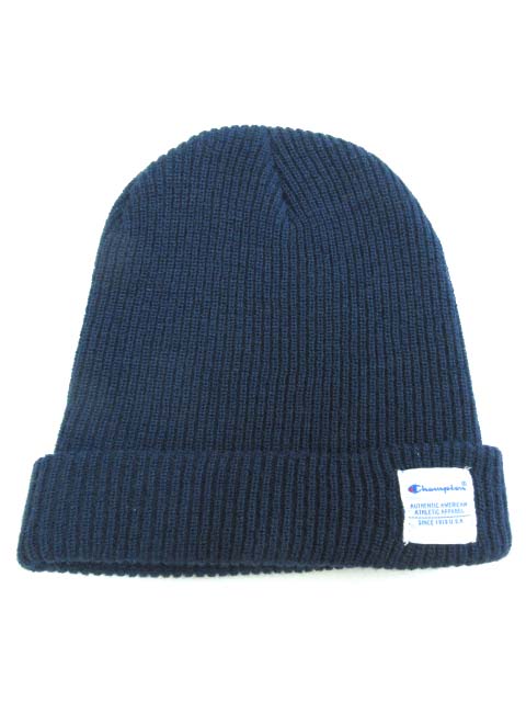 レイジブルー Rageblue チャンピオン Champion ニットキャップ ニット帽 帽子 ロゴ ネイビー F メンズ レディース 103 ベクトルパーク