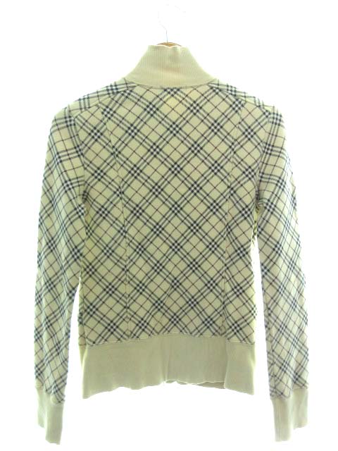 BURBERRY BLUE LABEL スウェット ブルゾン ベージュ BURBERRY BLUE LABEL スウェット ブルゾン ベージュ