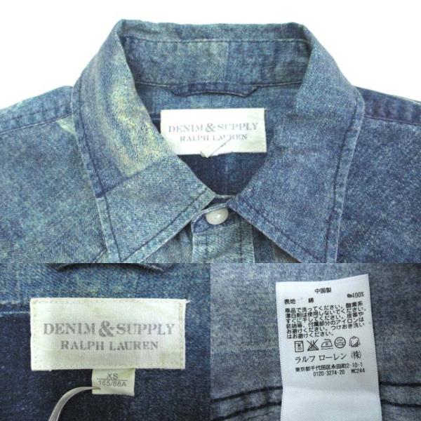 DENIM & SUPPLY RALPH LAUREN ウエスタンシャツ 転写 デニム&サプライ ラルフローレン DENIM & SUPPLY RALPH LAUREN