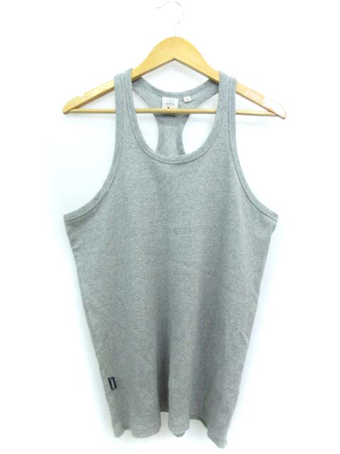 アヴィレックス Avirex リブ タンクトップ デイリー トップス グレー Xl メンズ 103 ベクトルパーク