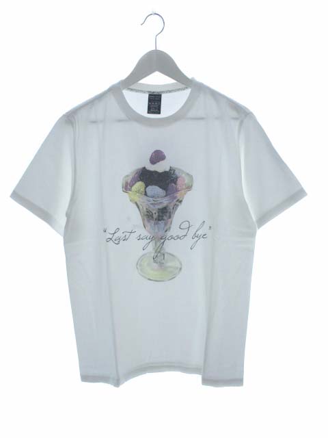 未使用品 ナンバーナイン NUMBER (N)INE パフェ アイスクリーム T 