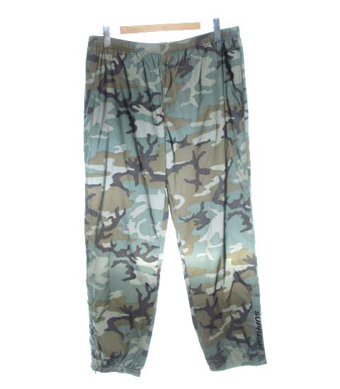 未使用品 シュプリーム SUPREME 18AW Reflective Camo Warm Up Pant 