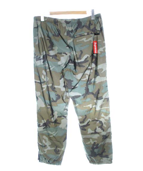 未使用品 シュプリーム SUPREME 18AW Reflective Camo Warm Up Pant