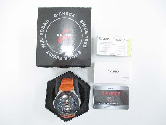 カシオジーショック CASIO G-SHOCK スカイコックピット GW-3000M-4AER