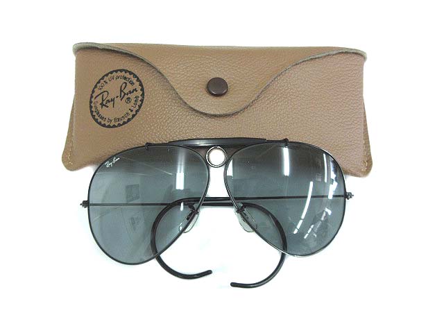 レイバン RAY BAN B&L ボシュロム シューター ナワテ USA製 ブラック 