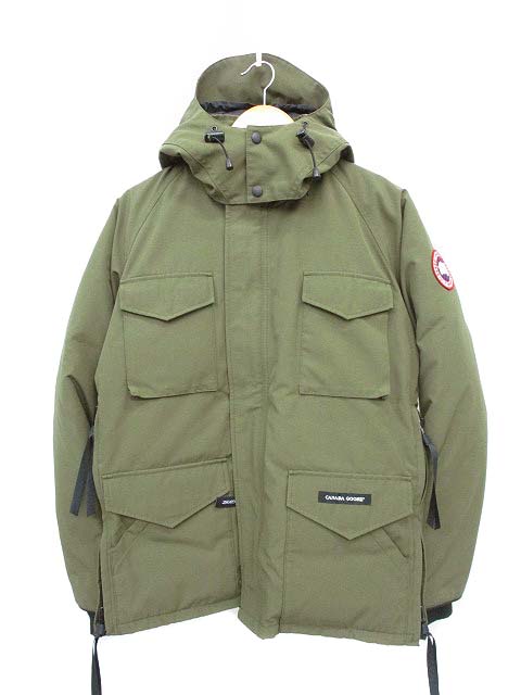カナダグース モッズコート ダウンコート 仲良い オリーブ色 