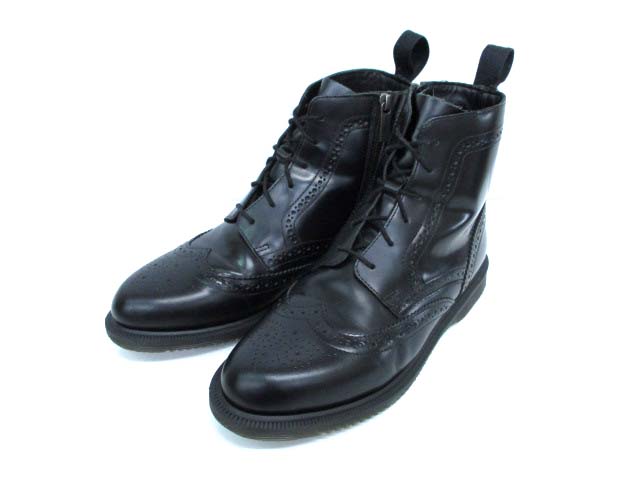 ドクターマーチン DR.MARTENS サイドジップ ブーツ ウィングチップ 
