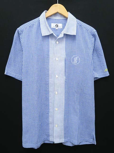 14SS ファッション GOODENOUGH ギンガムチェックシャツ サイズ3