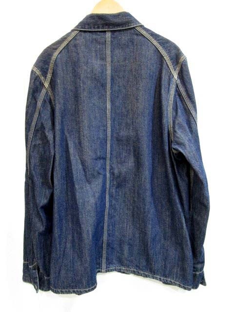 エヴィス EVISU ヤマネ YAMANE デニム カバーオール ジャケット 40 