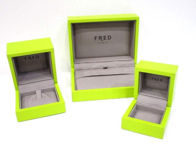FRED ジュエリー　空箱 FRED フレッド ジュエリーボックス アクセサリーケース 空箱