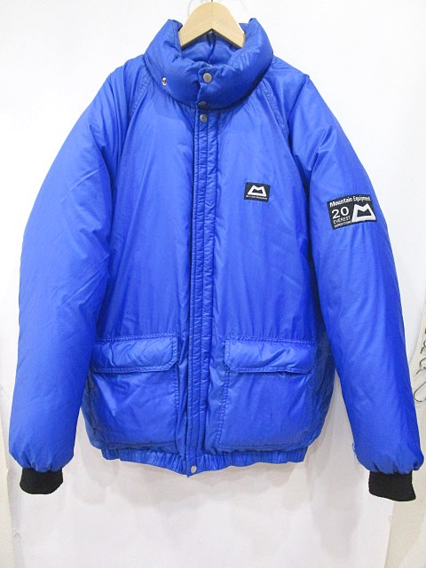 MOUNTAIN EQUIPMENT ダウンジャケット REDLINE 青 M 0803 メンズ 106 