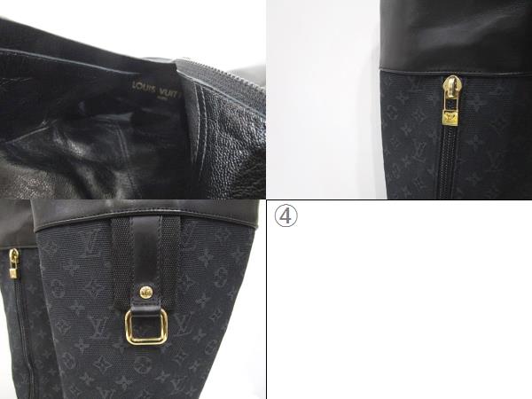 LOUIS VUITTONモノグラムミニロングブーツ mini様専用】ルイヴィトン ロングブーツ LOUIS VUITTONモノグラムミニ