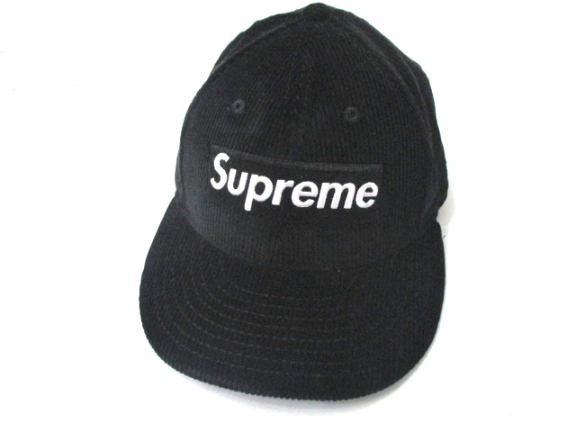 シュプリーム SUPREME NEW ERA ニューエラ Corduroy Box Logo 