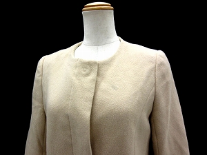 デビュー ド フィオレ Debut de Fiore ノーカラーコート Aライン