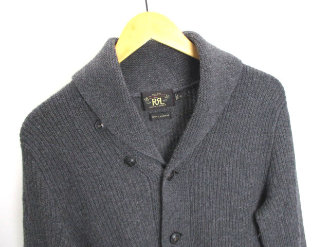 ダブルアールエル RRL ラルフローレン カーディガン ショールカラ 