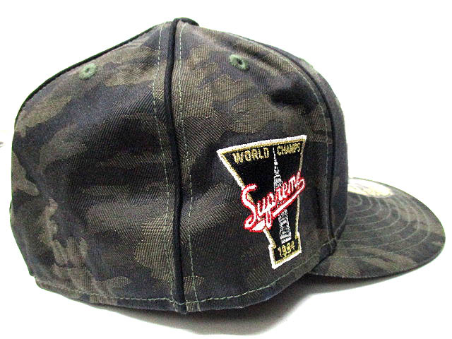 シュプリーム SUPREME NEWERA NY 迷彩 CAMO CAP キャップ カモフラ