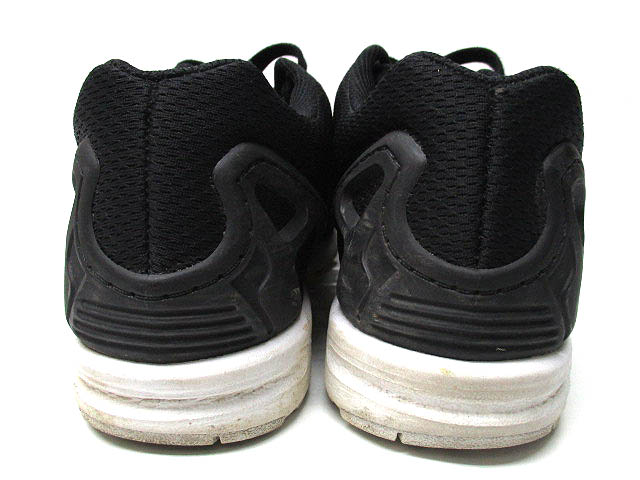 くろ出品 アディダス adidas ZX Flux M19840 スニーカー 27.0 黒 ブラック T-103