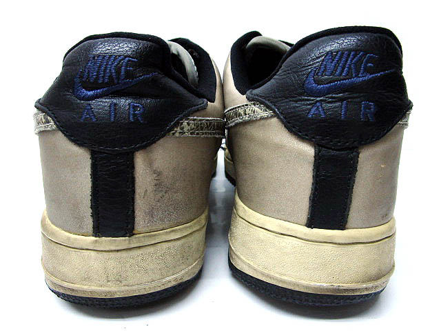 ナイキ Nike Air Force 1 B エアフォース 黒蛇 001 希少 スネーク 28 シルバー T 555 メンズ 108 ベクトルパーク