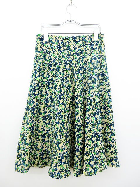 ポール&ジョー シスター PAUL&JOE SISTER スカート フレア 花柄 ミモレ  